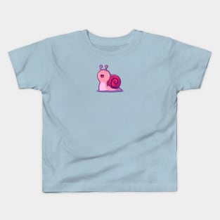 Happy Snail Cartoon Kids T-Shirt